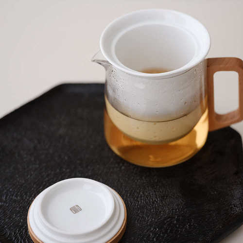 闻说|晴白煮茶套装 电陶炉煮茶壶家用耐高温玻璃泡茶壶小型煮茶器