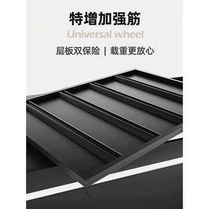 黑色货架置物架落地铁架子多层重型仓储菜鸟仓库储物架家用展示架