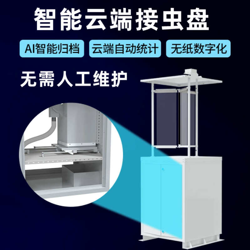 虫情监测系统智慧农林病害杀虫自动识别远程在线拍照测报灯监测
