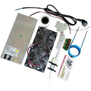 ZVS高频感应加热2500W大功率加热抽头炉淬火无高频中频高频机铜管