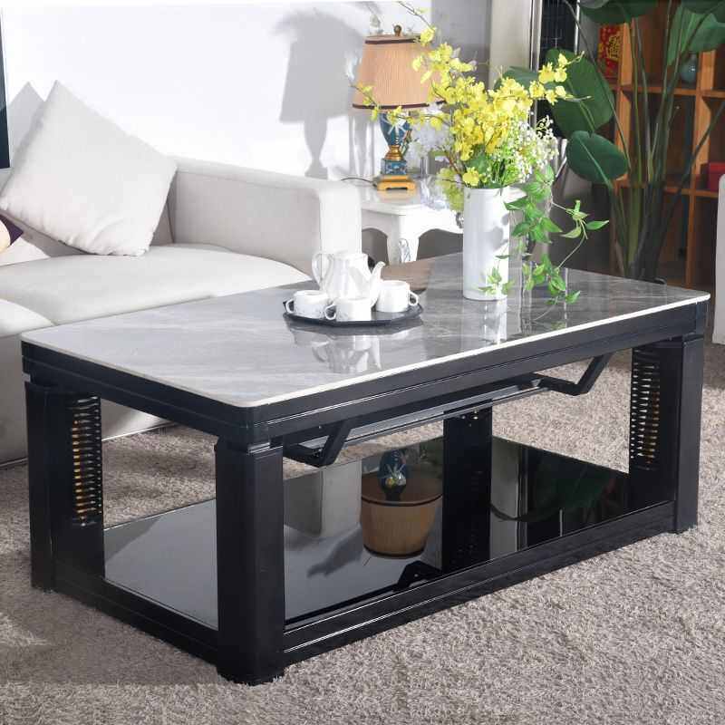 升降取暖茶几电暖桌取暖桌烤火桌子家用长方形四面取暖器电暖炉