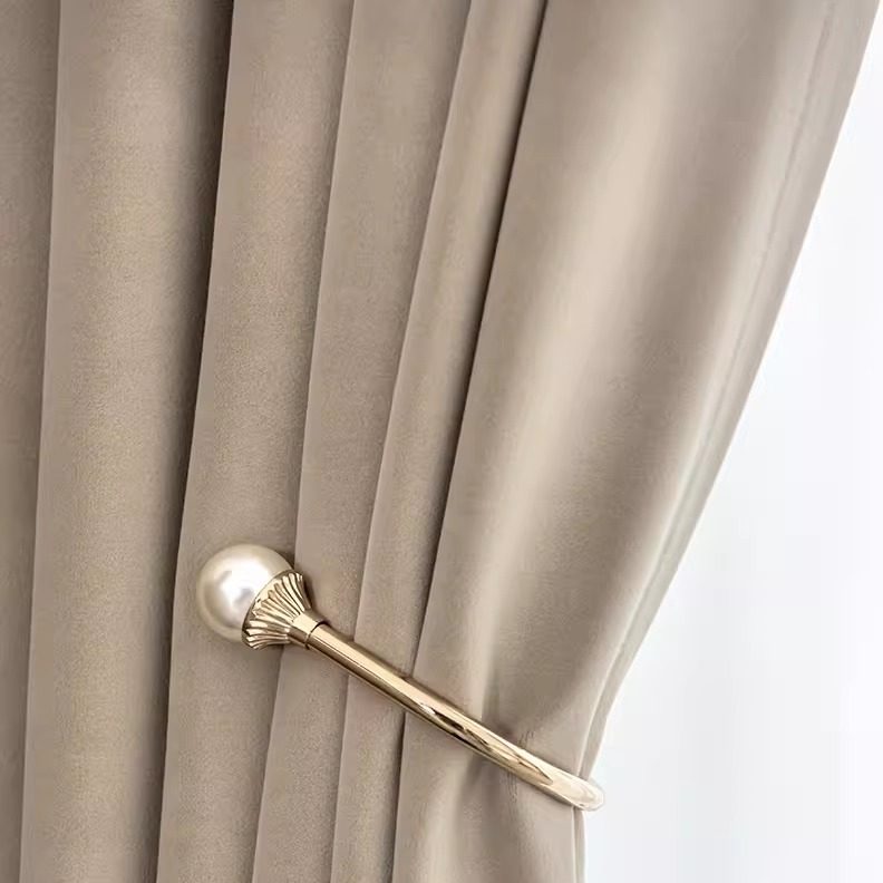 窗帘澳洲羊毛绒布客厅卧室现代遮光高档大气轻奢奶茶色2022年丝绒,居家布艺,定制窗帘,淘宝优惠券,粉丝福利购,淘宝优惠卷