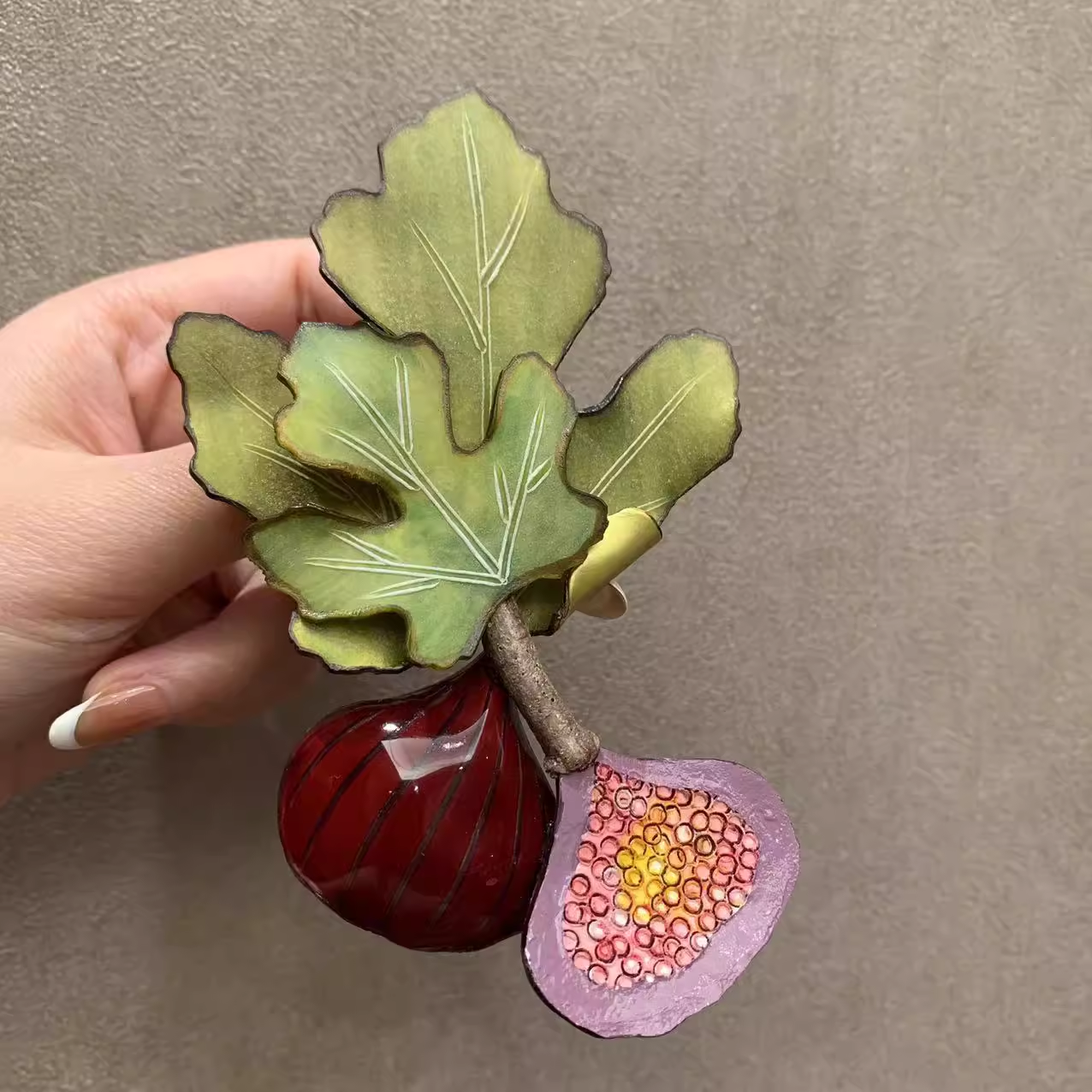 法国cilea无花果胸针