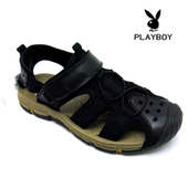 381004 花花公子男鞋 381006 男透气休闲牛皮凉拖鞋 8233 夏季 沙滩鞋