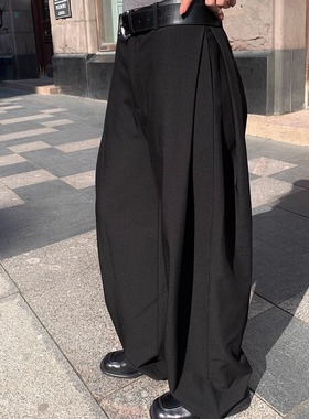 KERNEL COSMOS 维尔纳大道 经典时髦调性复古显瘦垂感直筒西装裤