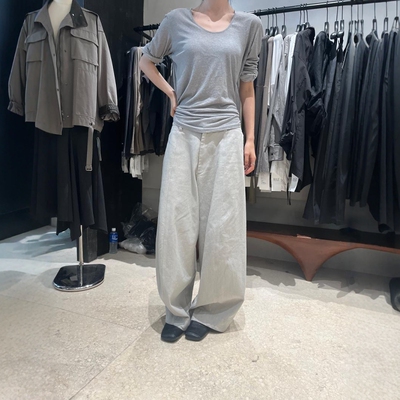 时尚百搭高腰显瘦直筒阔腿裤