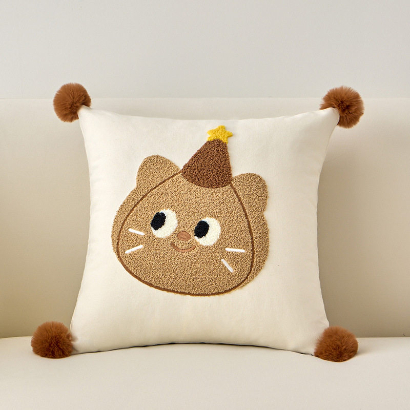 卡通可爱感抱枕轻奢靠枕床上床头客厅沙发抱枕套靠垫腰靠含芯,居家布艺,抱枕被,淘宝优惠券,粉丝福利购,淘宝优惠卷