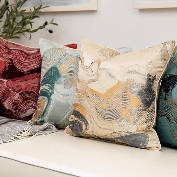 北欧方形抱枕沙发靠枕套客厅餐椅靠垫不含芯轻奢高级感美式样板间,居家布艺,抱枕被,淘宝优惠券,粉丝福利购,淘宝优惠卷