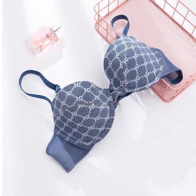 【老花系列】芬狄诗内衣女有钢圈大胸显小薄杯透气文胸FB00427