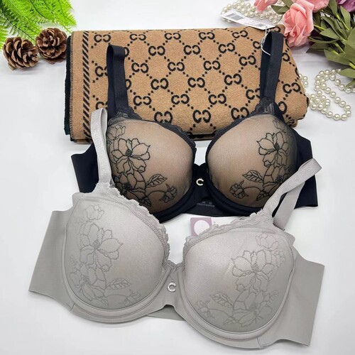 加宽排扣收副乳大胸文胸CB0669