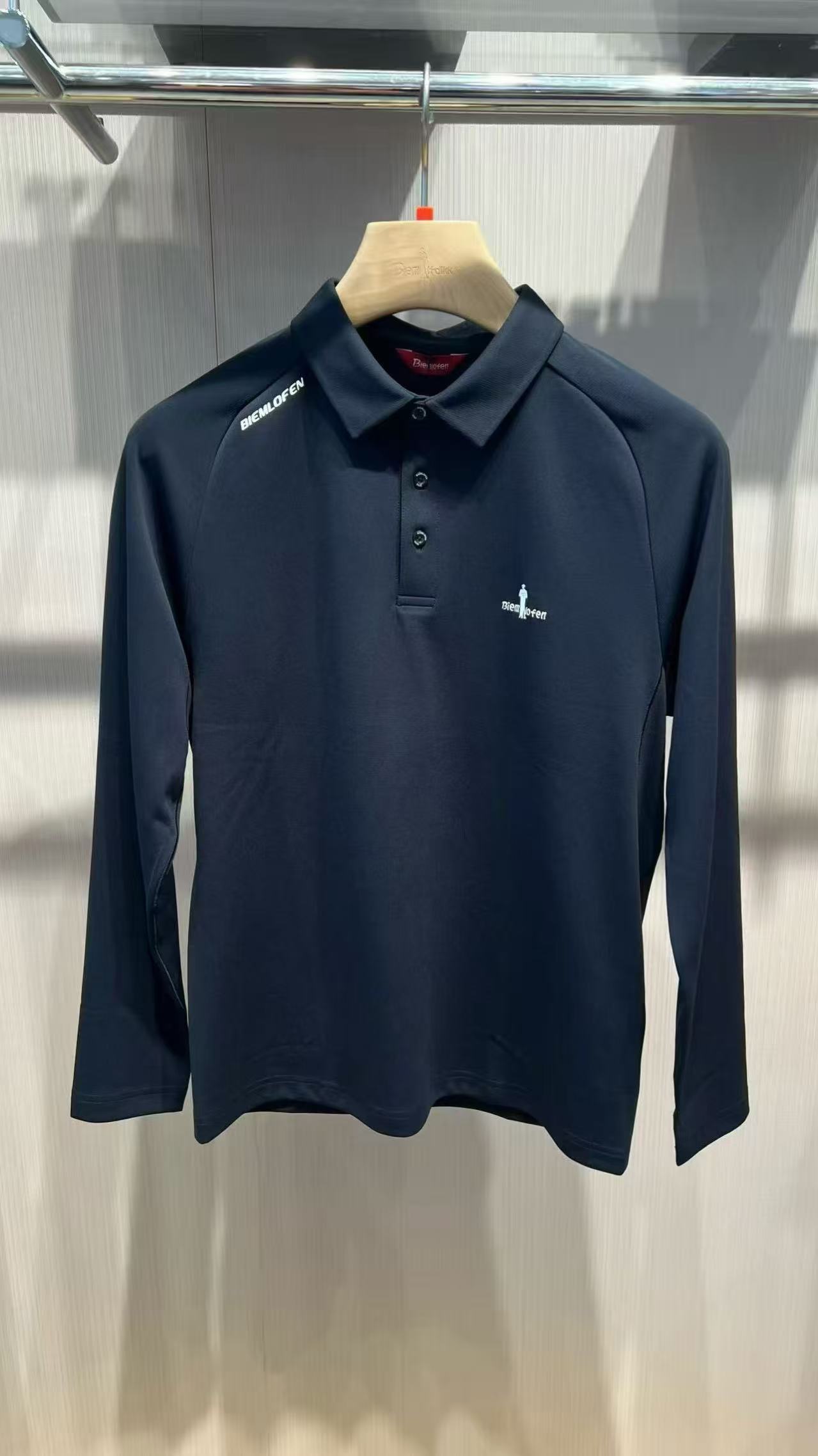 比音勒芬专柜正品26秋冬新款男Polo衫