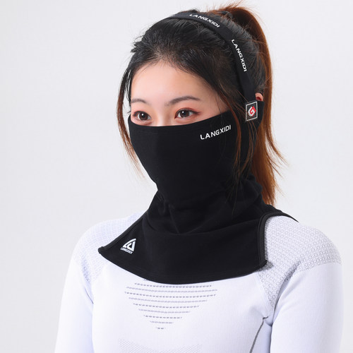 冬季户外美利奴羊毛保暖护脸罩