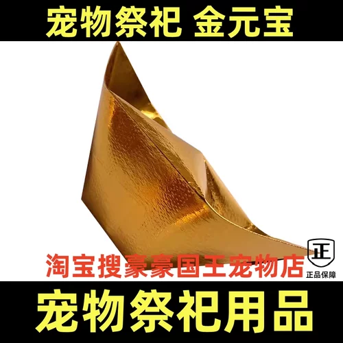 豪豪国王宠物祭祀金元宝