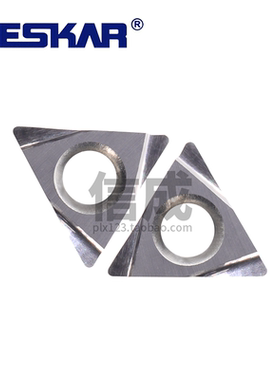 戴斯卡DESKAR数控内孔镗合金刀片TPGH090204L-W LF90陶瓷三角型