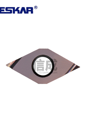 戴斯卡DESKAR数控精车内镗孔刀片DCGT11T302L-F LF6018不锈钢精磨