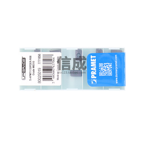 正品原装PRAMET普拉米特S-APMT1135PDER-R08 M8310数控铣削刀片