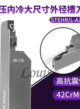 高压内冷大尺寸外径槽刀杆 STEHR/L-A系列匹配刀片TIGER080508