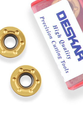 戴斯卡DESKAR数控铣刀片RDMT1204MO-MQ LF6028S通用不锈钢圆形
