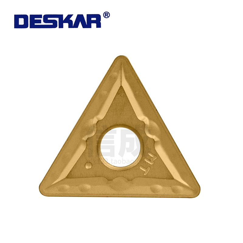 戴斯卡DESKAR数控外圆合金车刀片TNMG160404-MT LF9018钢件三角