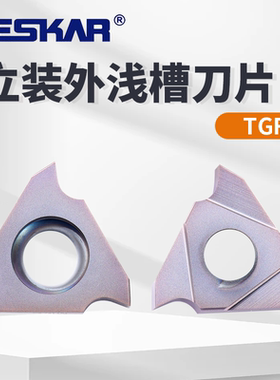 戴斯卡DESKAR数控卡簧立装浅槽刀片TGF32R（040-300） LF6018