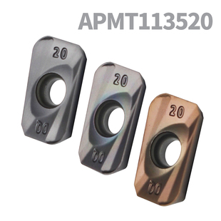 数控铣刀片APMT113520加工中心不锈钢钢件专用大R角开粗铣床刀粒