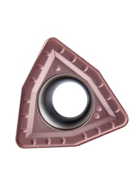 戴斯卡数控快速暴力钻U钻刀片WCMX030208-MF LF6118不锈钢桃型