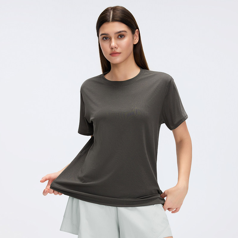 lu简约运动短袖女士夏季薄款透气速干跑步健身瑜伽t恤上衣打底衫,运动/瑜伽/健身/球迷用品,瑜伽t恤,淘宝优惠券,粉丝福利购,淘宝优惠卷
