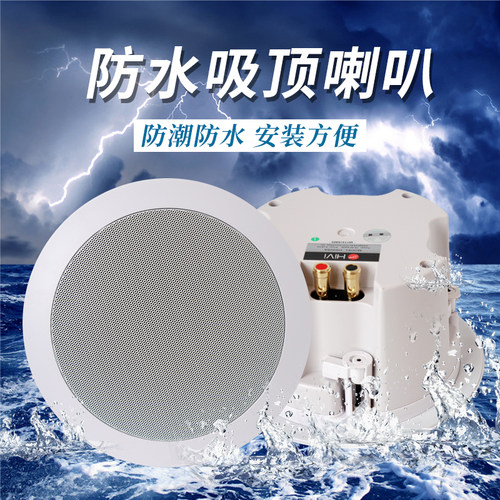 惠威立体声定阻同轴环绕吸顶喇叭