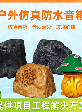 Hivi/惠威 TL-203公共广播室外假山音箱草坪音响公园小区背景音乐