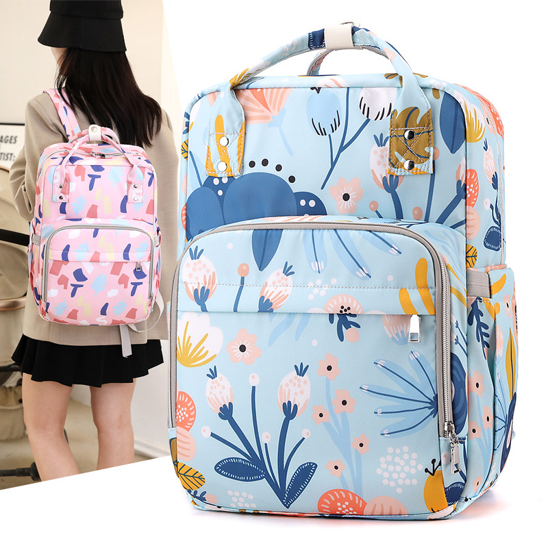 品牌妈咪包妈妈母婴背包外出2026新款大容量时尚轻便双肩包多功能