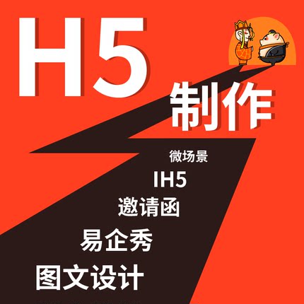 易企秀h5制作电子邀请函请帖请柬设计微信广告婚礼企业招聘模板