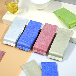 高端蚕丝棉纸茶叶包装袋普洱茶白茶红茶铝箔内袋通用独立小泡袋子