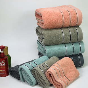 工厂直销双十一大促纯棉素色成人大浴巾吸水柔软福利回礼劳保包邮