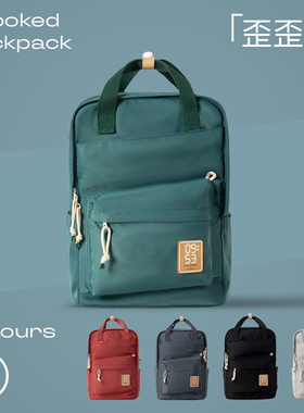 CANVAS REPUBLIC帆布共和国通勤大容量双肩背包男女时尚2024新款