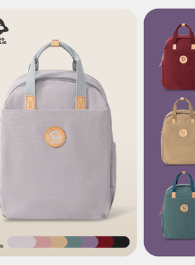 canvasrepublic帆布共和国双肩包女书包电脑包背包户外出行旅行包