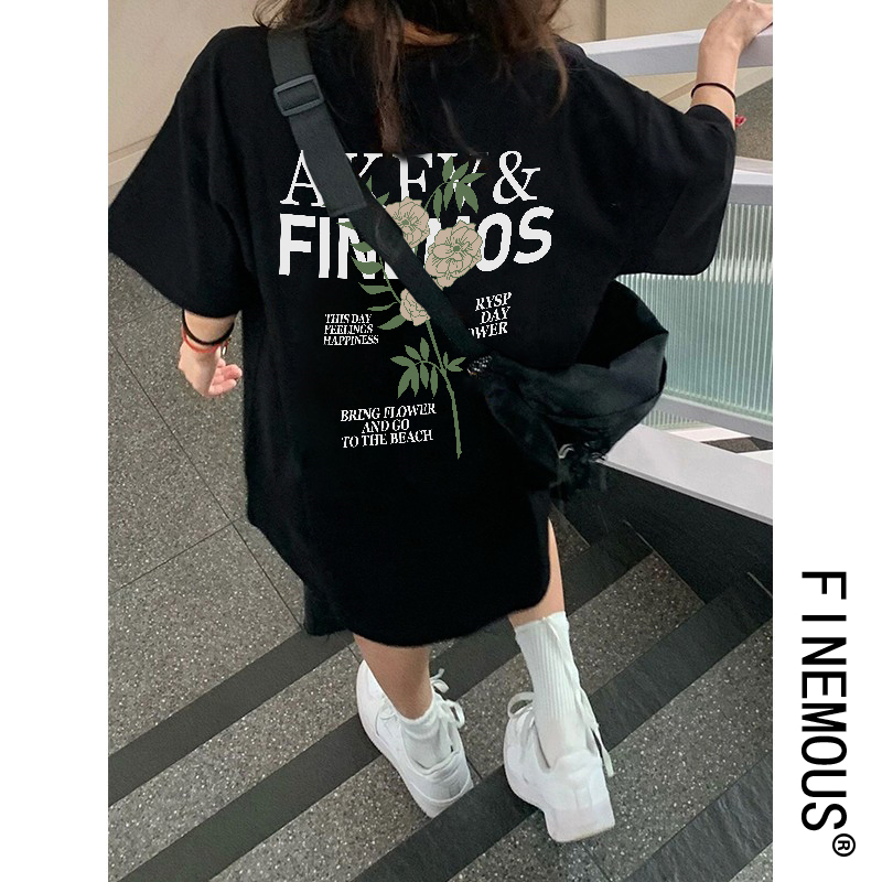 美式设计感小众短袖印花