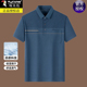 短袖 上衣服夏装 夏季 宽松有口袋polo衫 中年男装 啄木鸟爸爸t恤男士