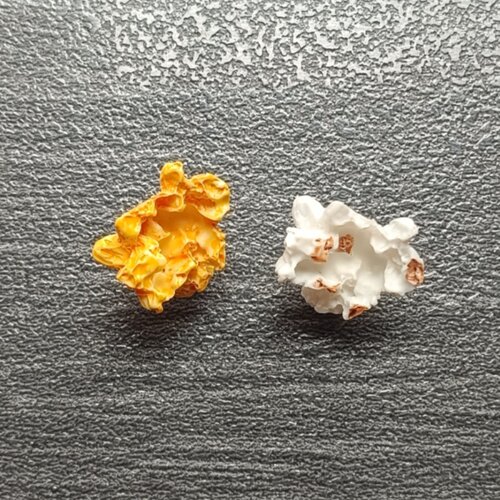 个性洞洞鞋配饰立体爆米花鞋花