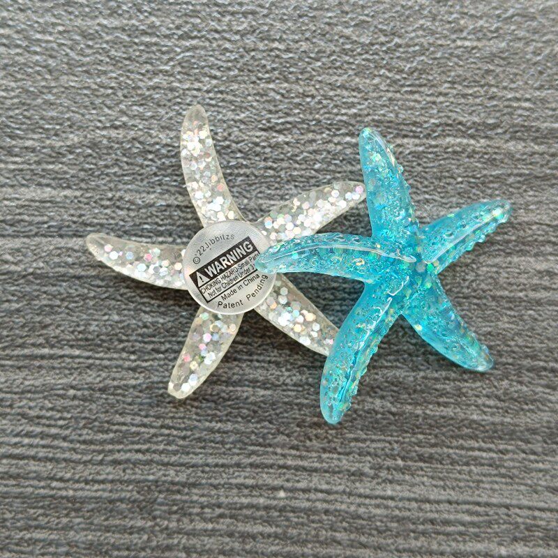 智必星洞洞鞋配饰水晶闪亮海星鞋花水钻鞋扣 crocs配饰装饰扣卡扣