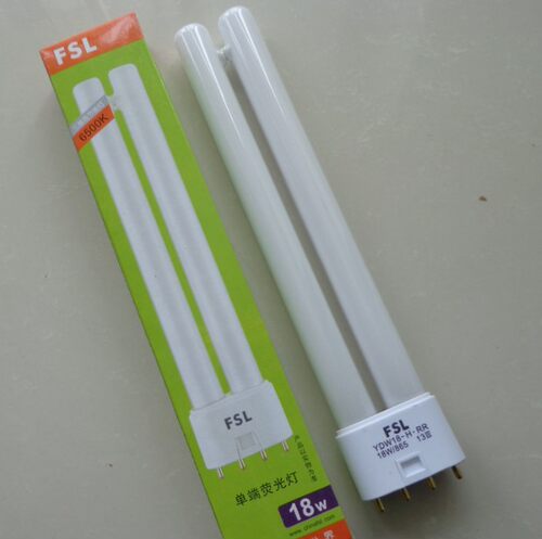 佛山H管18W台灯灯管护眼灯管平四针YDW18-H.RR 18W/865吸顶灯灯管