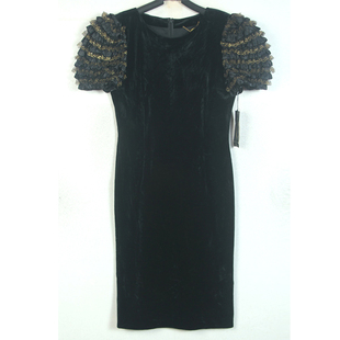 秋冬装孤品复古古着vintage连衣裙