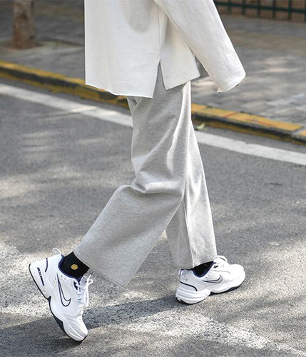 薄款男生ins潮流九分运动裤子直