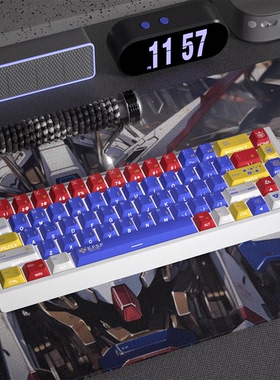 高达主题键帽原厂高度侧刻透光 pbt适配磁轴键盘ND63Ace60made68