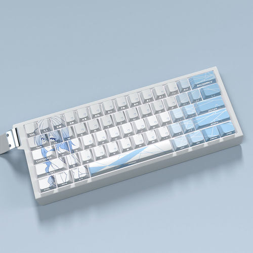 洛琪希无职转生键帽原厂侧刻透光pbt适配磁轴键盘ND63Ace60made68