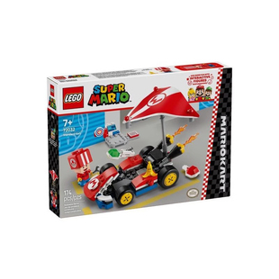 乐高马里奥系列72032马里奥赛车-标准卡丁车2025新款拼搭积木礼物