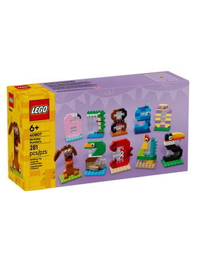 乐高创意系列40807生日数字男女孩益智拼装积木玩具儿童节礼物