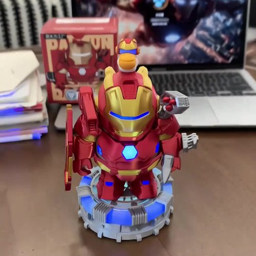 3D打印卡皮巴拉铁豚侠水豚磁吸潮玩模型摆件创意变形玩具儿童男孩