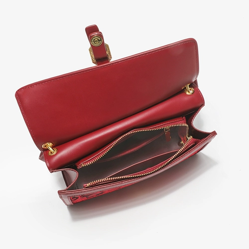 Красная сумка через плечо для невесты, коллекция 2023, китайский стиль, премиум класс