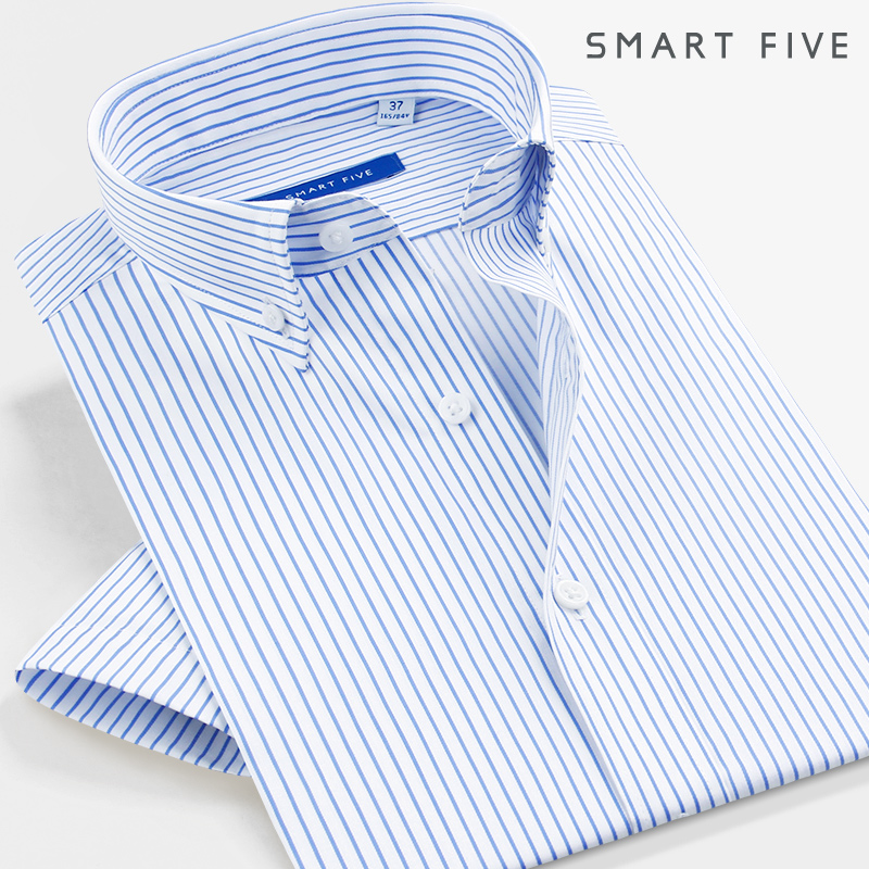 SmartFive ÉÌÎñÕý×°ÄжÌÐä³ÄÉÀÌõÎÆÐÞÉíÈ«ÃÞ¿¹ÖåÏļ¾ÖÐÄê´óÂë³ÄÒÂ