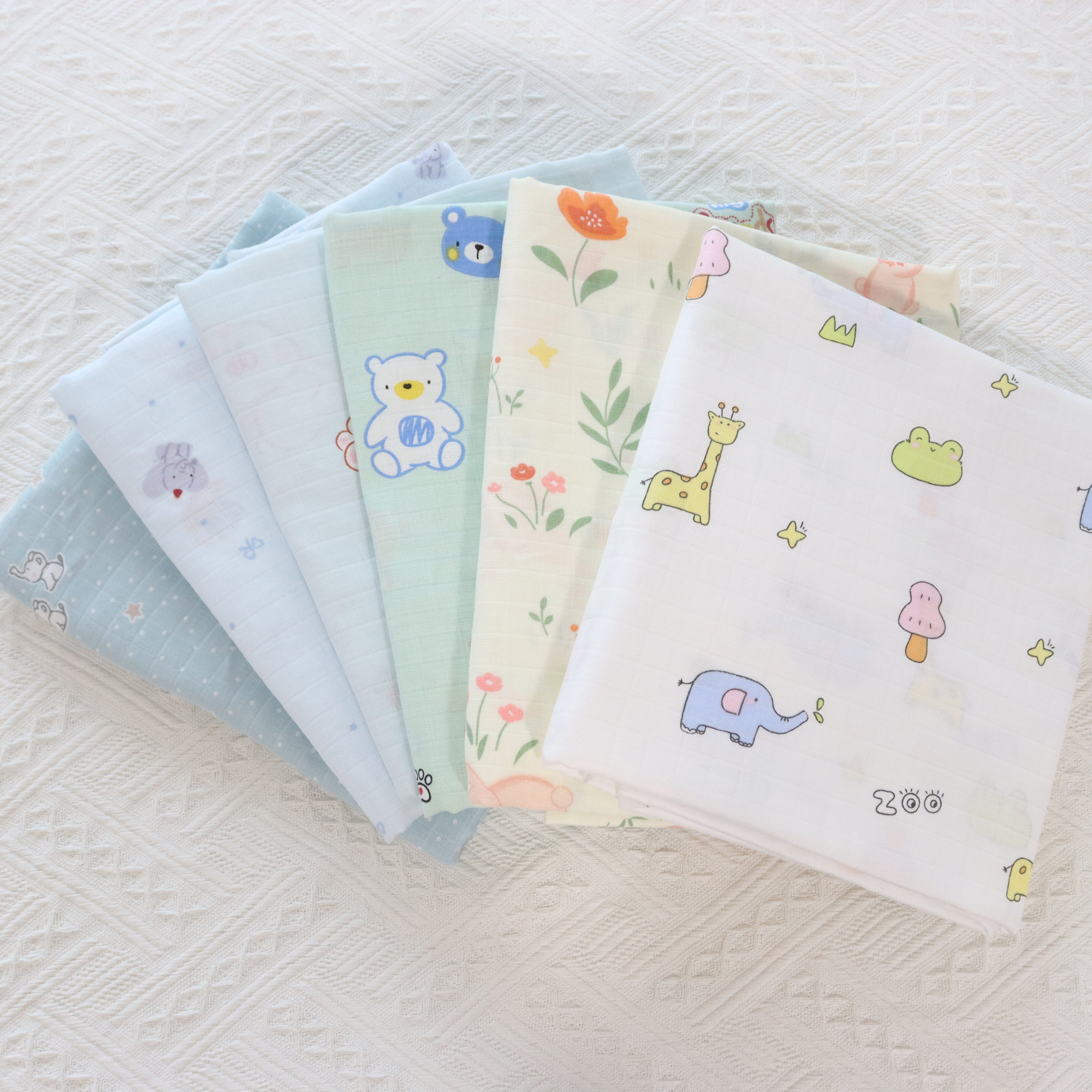 儿童母婴级无荧光全棉双层纱布宝宝纯棉纱布手工布料百家被底布,居家布艺,海绵垫/布料/面料/手工diy,淘宝优惠券,粉丝福利购,淘宝优惠卷